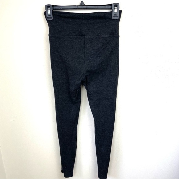 SPANX woman's Ready to Wow heathered charcoal‎ ponte leggings pants - Picture 3 of 7